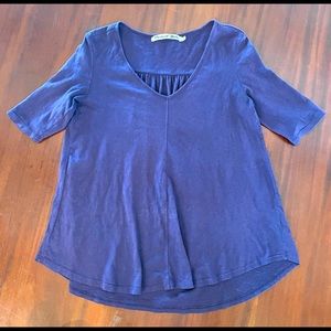 Michael Stars cotton baby doll blouse OS